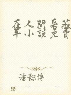 在人间采薇陆三平小说免费阅读