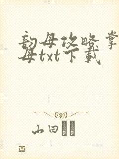 韵母攻略掌中美母txt下载