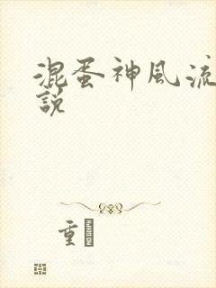 混蛋神风流史小说