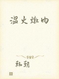 温火炖肉