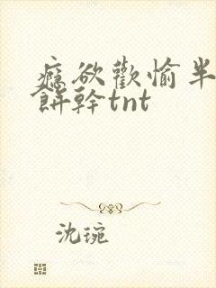 瘾欲欢愉半块小饼干tnt