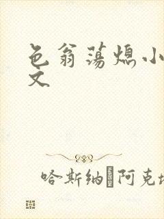 色翁荡熄小说全文