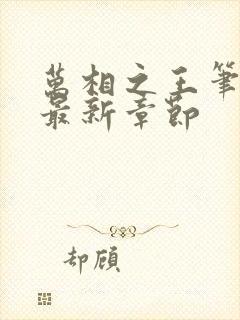 万相之王笔趣阁最新章节