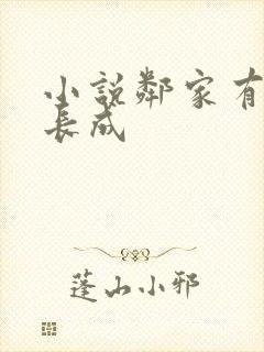 小说邻家有女初长成