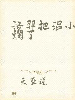 洛羿把温小辉做烂了