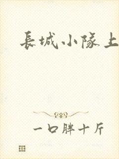 长城小队上中下