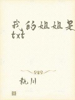 我的姐姐是美女txt