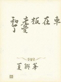 和老板在车里做了爱