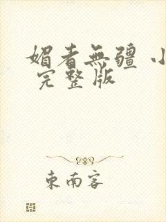 媚者无疆 小说 完整版