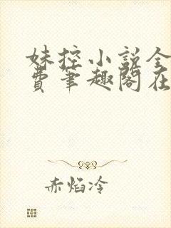 妹控小说全文免费笔趣阁在线阅读