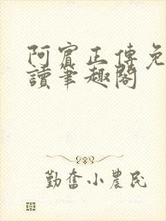 阿宾正传免费阅读笔趣阁