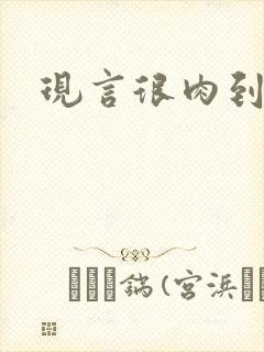 现言很肉到处做