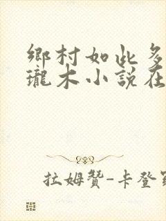 乡村如此多娇玲珑木小说在线阅读