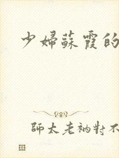 少妇苏霞的沉沦