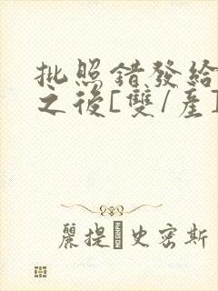 批照错发给情敌之后[双/产]