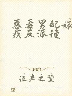 恶毒男配嫁给残疾反派后