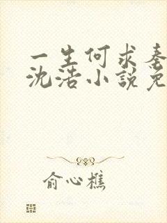 一生何求秦菲雪沈浩小说免费阅读全文笔趣阁