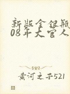 新版金银瓶2008年大官人
