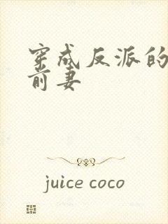 穿成反派的炮灰前妻