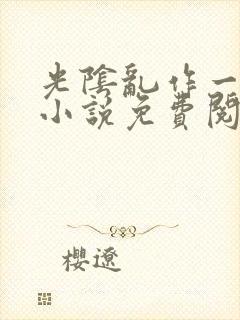 光阴乱作一团的小说免费阅读