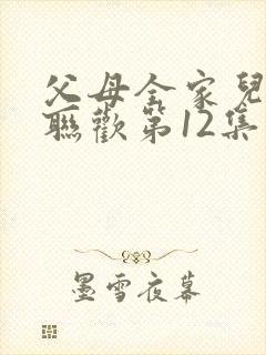 父母全家儿女大联欢第12集