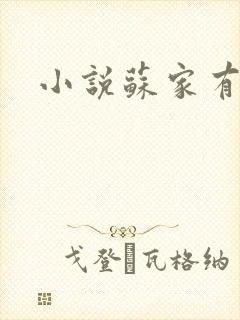 小说苏家有女