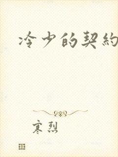 冷少的契约囚奴