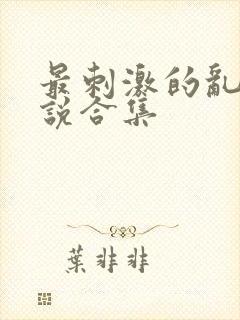 最刺激的乱岳小说合集