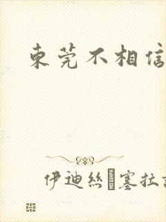 东莞不相信眼泪