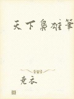 天下枭雄笔趣阁