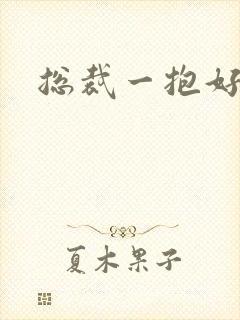 总裁一抱好欢喜