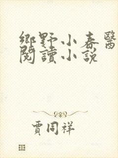 乡野小春医免费阅读小说