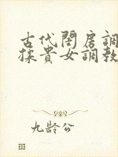 古代闺房调教h揉贵女调教记