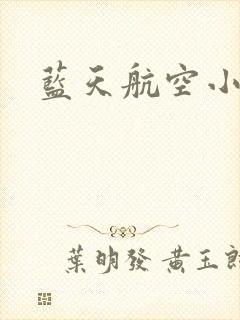 蓝天航空小说