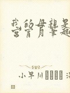我的母亲是大帝宫宵月笔趣阁