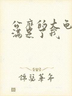 公么的大龟强大满足了我