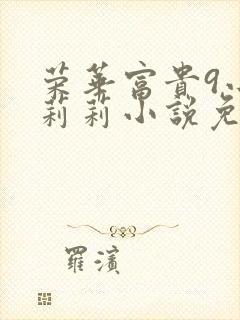 荣华富贵9小王莉莉小说免费阅读