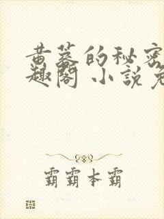 黄蓉的秘密 笔趣阁 小说免费阅读