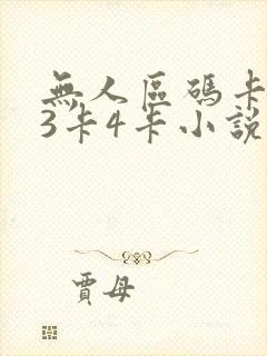无人区码卡二卡3卡4卡小说
