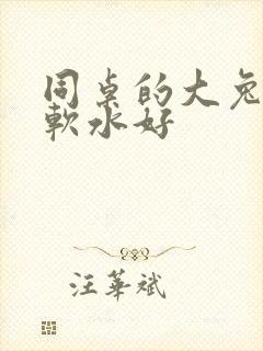 同桌的大兔子好软水好