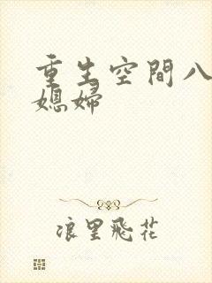 重生空间八零小媳妇