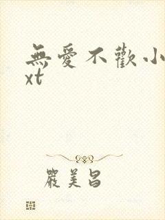 无爱不欢小说txt