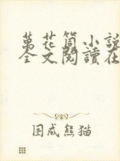 万花筒小说免费全文阅读在线