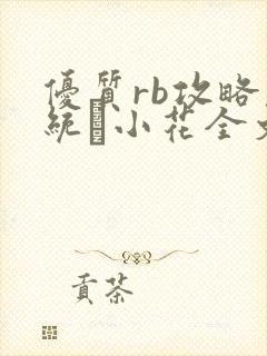 优质rb攻略系统寀小花全文免费阅读