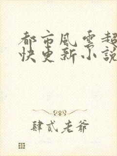 都市风云超前超快更新小说