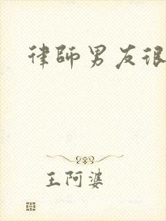 律师男友很难撩