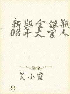 新版金银瓶2008年大官人