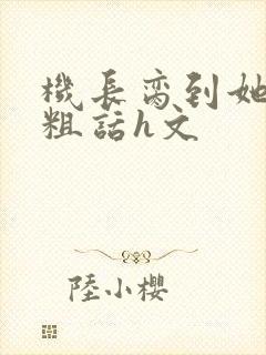 机长脔到她哭h粗话h文