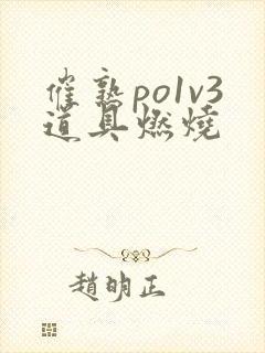 催熟po1v3道具燃烧