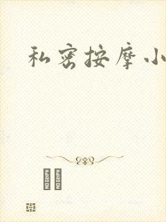 私密按摩小说